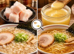 背脂とラード違いを完全解説！ラーメン店員が知る使い分けのコツ