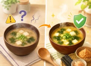 味噌汁が酸っぱい原因は？失敗しない対策と美味しく復活させるコツ