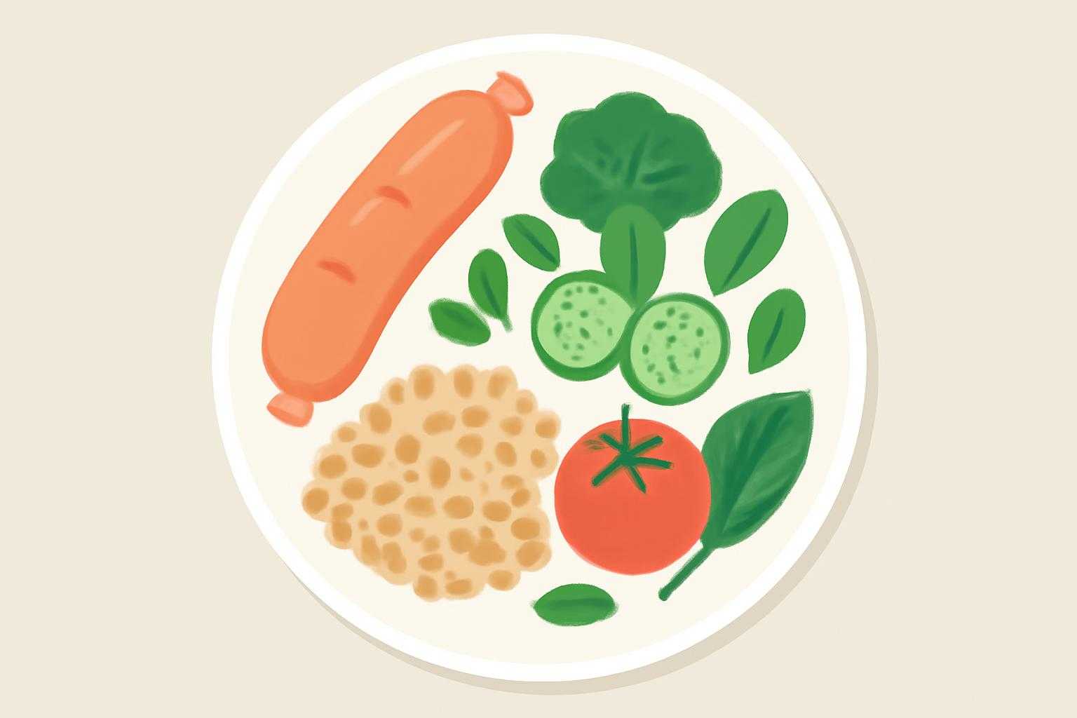 栄養バランスの良い食べ方と適切な食材の組み合わせ