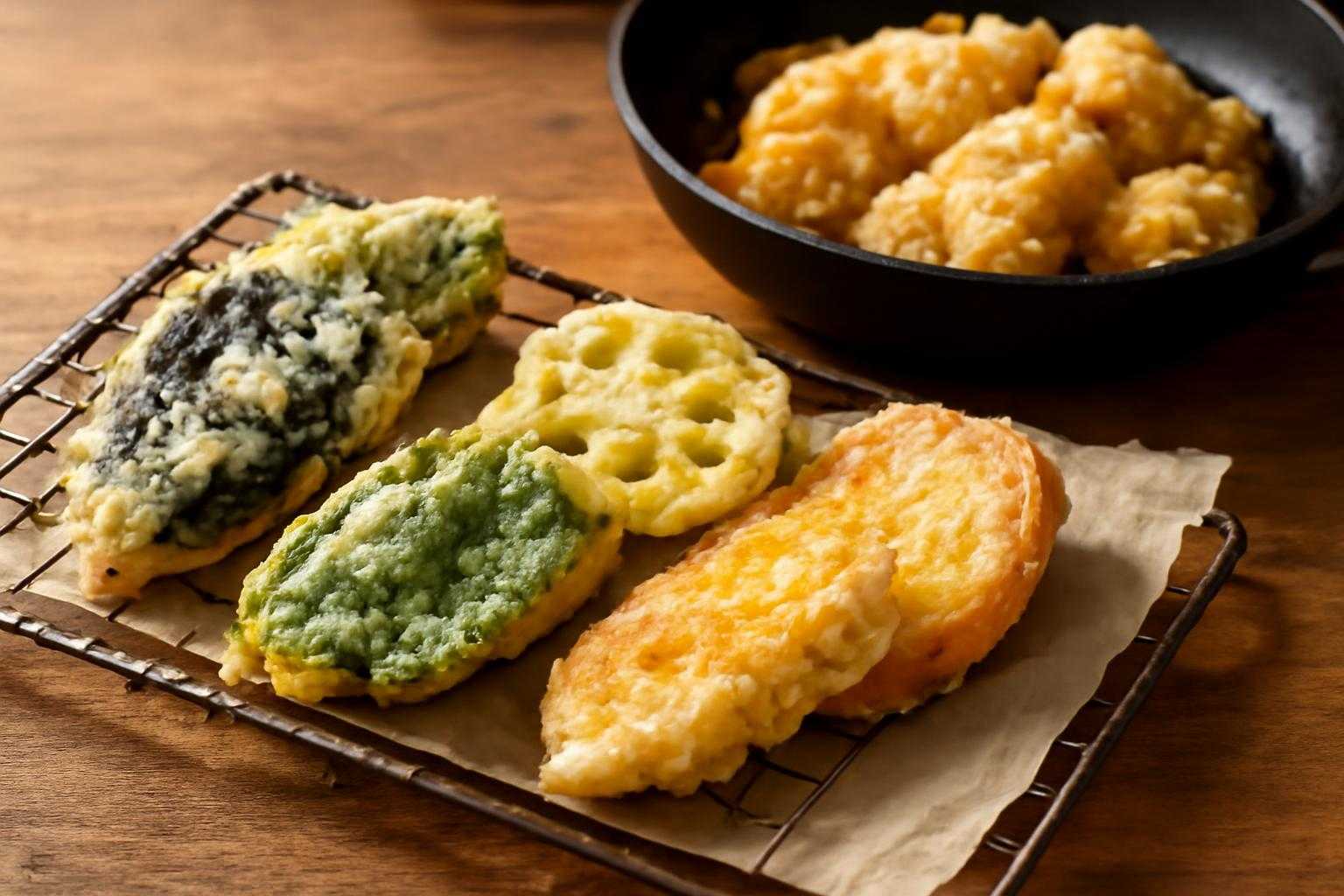 天ぷらの衣がつかない野菜とは?原因を解決してサクサクに仕上げる下処理と揚げ方のコツ