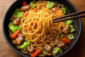 焼きそばの麺がほぐれないのはなぜ？簡単にパラッと仕上げるコツと原因を解説