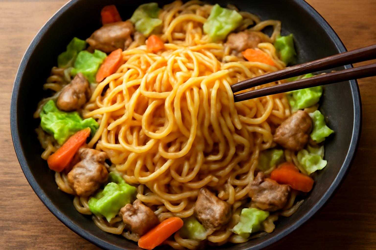 焼きそばの麺がほぐれないのはなぜ?簡単にパラッと仕上げるコツと原因を解説