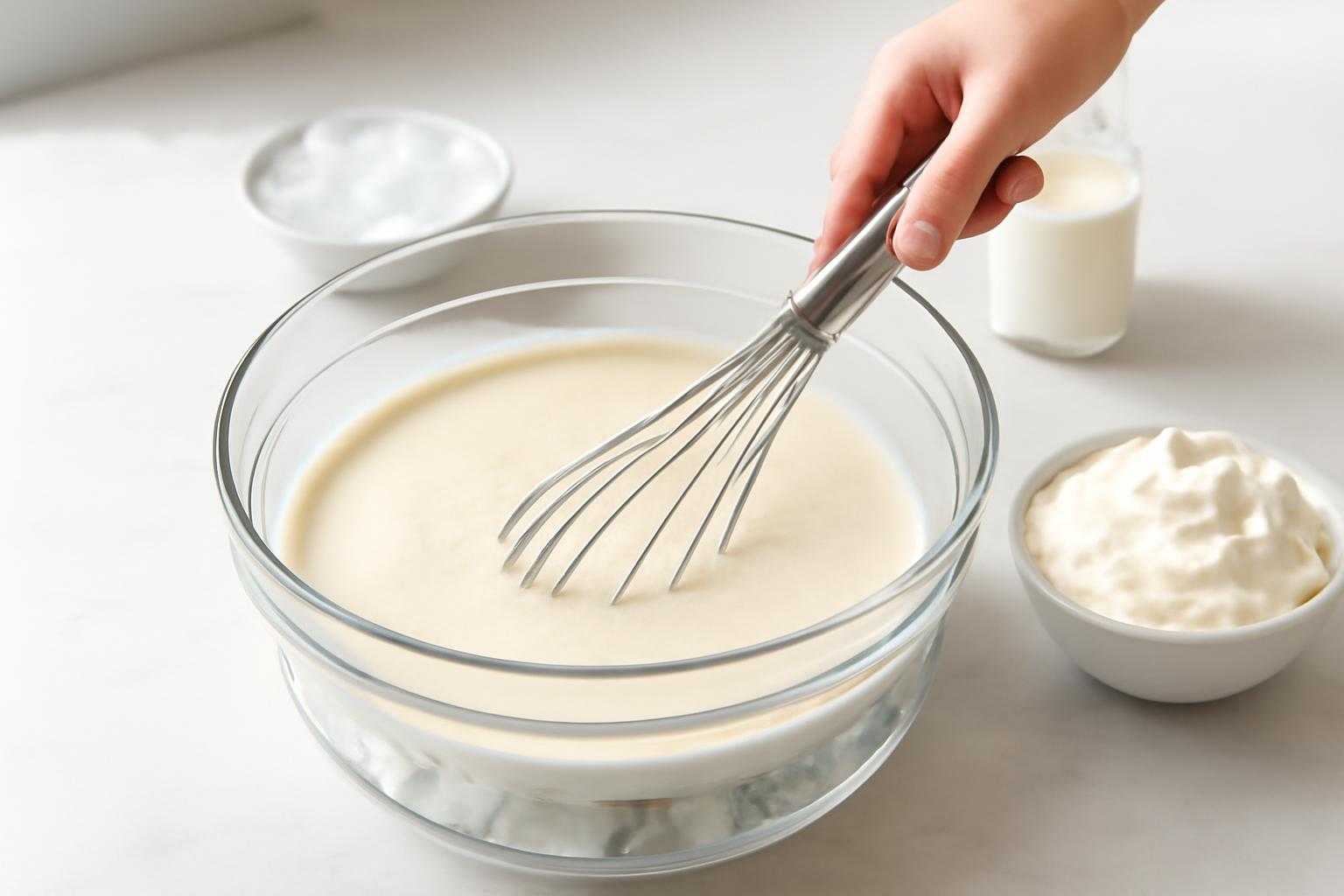 生クリームが泡立たない原因は？失敗から復活させる裏ワザと冷やし方・混ぜ方のコツ