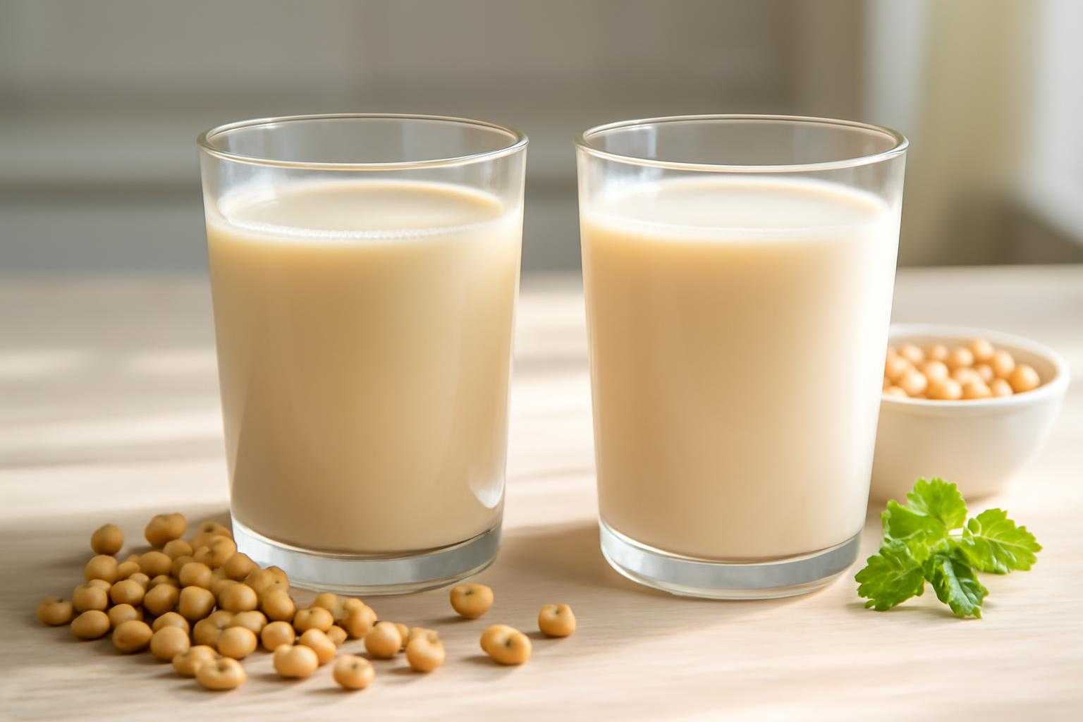 無調整豆乳と調製豆乳の違いとは？味・栄養・カロリーを比較して選び方を徹底解説