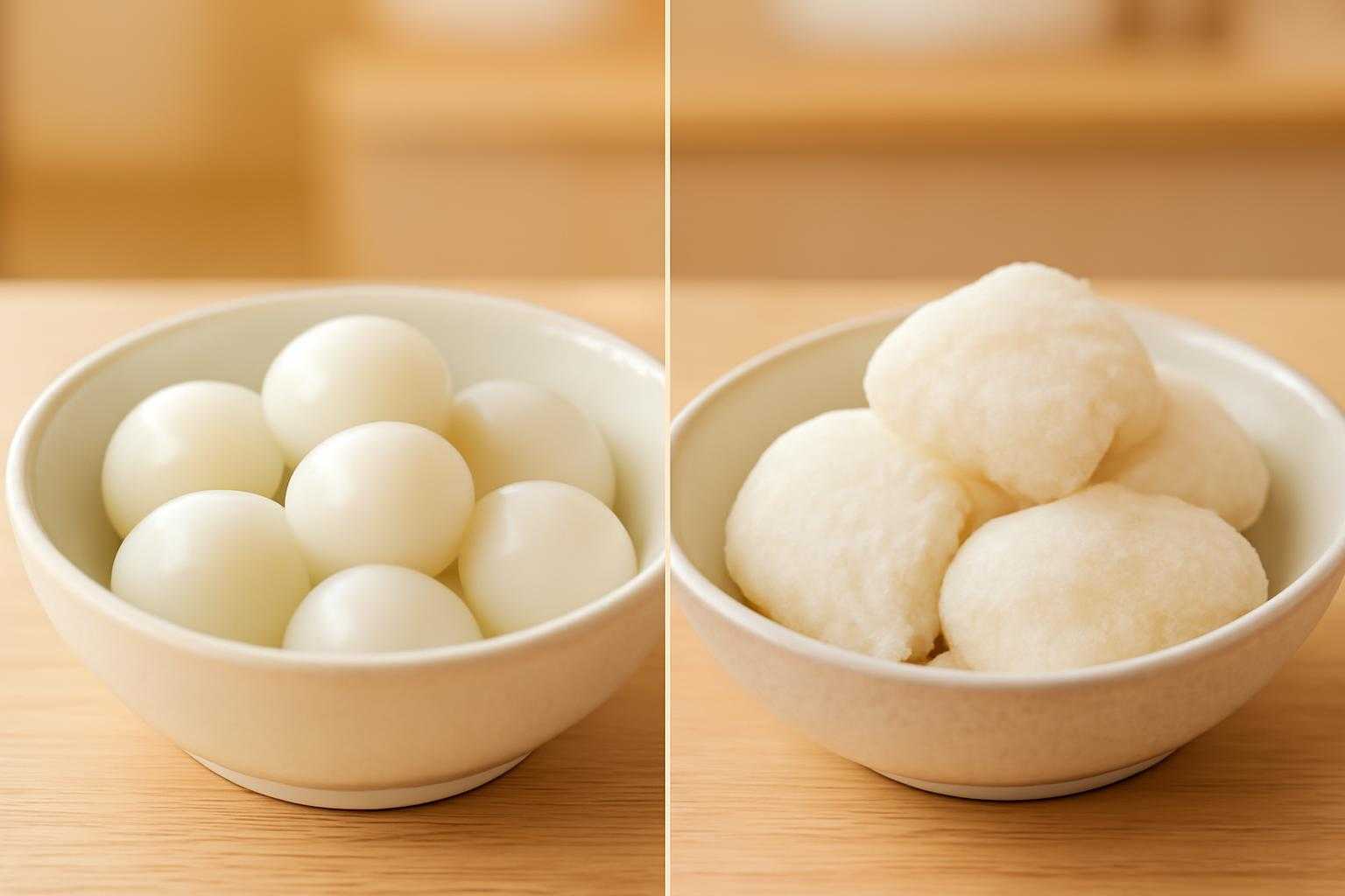 白玉粉ともち粉の違いを徹底比較!仕上がりや使い分け、代用方法までわかる完全ガイド