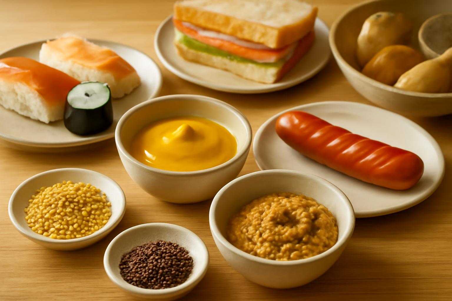 からしとマスタードの違いとは?原料や辛さ、味の特徴と料理別の使い分けを徹底解説