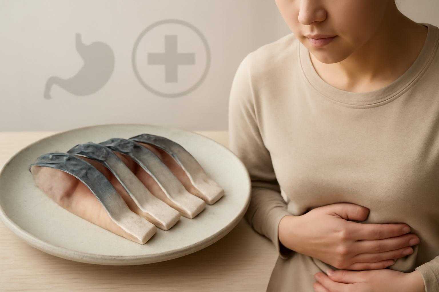 しめ鯖を食べた後にアニサキスが心配なときは？症状・対処法と受診の目安を解説