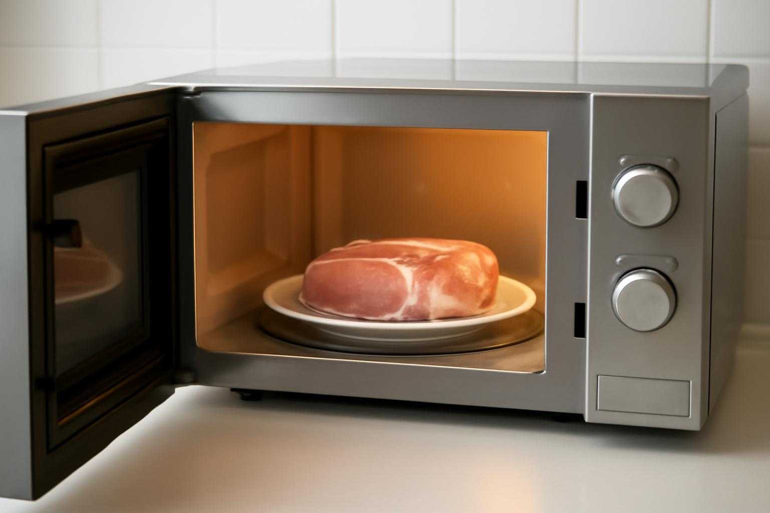 豚肉を電子レンジで加熱しても寄生虫は死ぬのか？安全な調理方法を解説