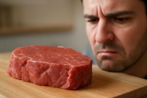 買ったばかりの牛肉が酸っぱい匂いがする原因と対処法を解説