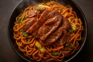 焼きそばに牛肉が合わない理由とは?最高の組み合わせを作るコツ